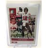 Image 1 : TOM BRADY SIGNED PANINI CHRONICLES TRADING CARD (RED CARPET AUTHENTICS COA)