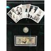Image 2 : 925 SILVER MARILYN MUNROE COIN AND STAMP DISPLAY 24 X 36