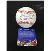 Image 1 : BOB FRIEND SIGNED AND INSCRIBED RAWLNGS BASEBALL (5 STAR COA)