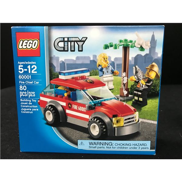 SEALED LEGO 60001 FIRE CHEIF CAR CITY