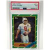 Image 1 : 1986 TOPPS STEVE YOUNG ROOKIE CARD (PSA 7)