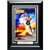 Image 1 : MICHAEL J FOX SIGNED AND CUSTOM FRAMED BACK TO THE FUTURE DISPLAY (BECKETT COA)