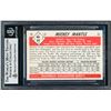 Image 2 : MICKEY MANTLE SIGNED 1983 BOWMAN COLLECTORS COMPANY (BECKETT ENCAPSULATED)