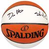 Image 1 : DUAYNE WADE AND SHAWN KEMP SIGNED SPADING BASKETBALL (BECKETT COA)