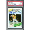 Image 1 : RICKY HENDERSON SIGNED 1980 TOPPS ROOKIE CARD (PSA ENCAPSULATED)