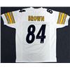 Image 1 : ANTONIO BROWN SIGNED PITTSBURGH STEELERS JERSEY (BECKETT COA)