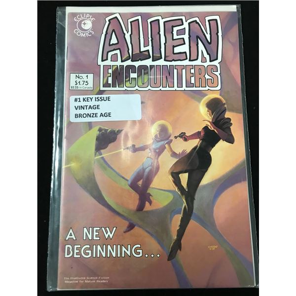 ECLIPSE COMICS NO.1 ALIEN ENCOUNTERS (VINTAGE BRONZE AGE)