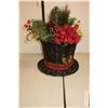 Image 2 : POT DE NOËL AVEC FLEURS