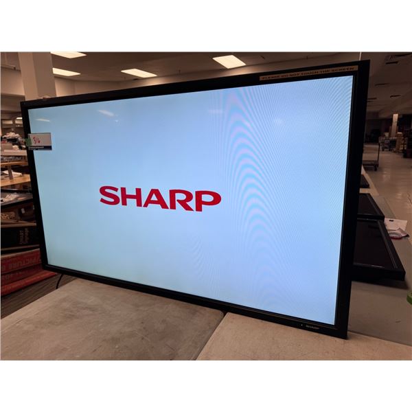 MONITEUR LCD SHARP 60” PN-E602 (SANS SUPPORTS, AVEC MANETTE)