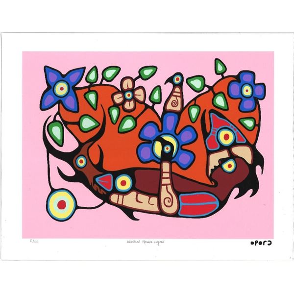 Christian Morrisseau (1969 - 2022) - All of The Colours Collection - Limited Edition Giclee - "Woodl