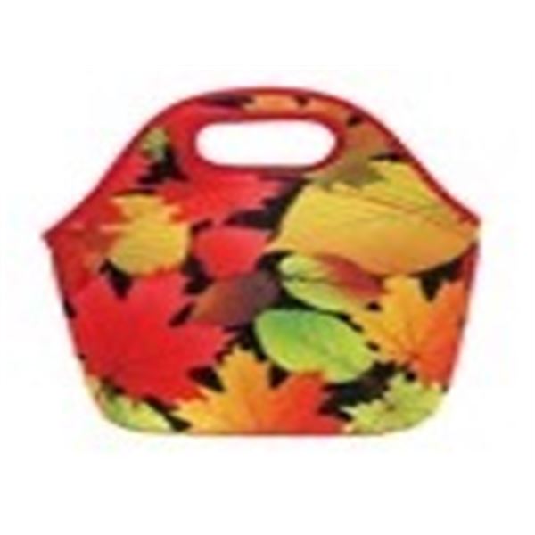 Fall Leaves Neoprene Lunch Bag