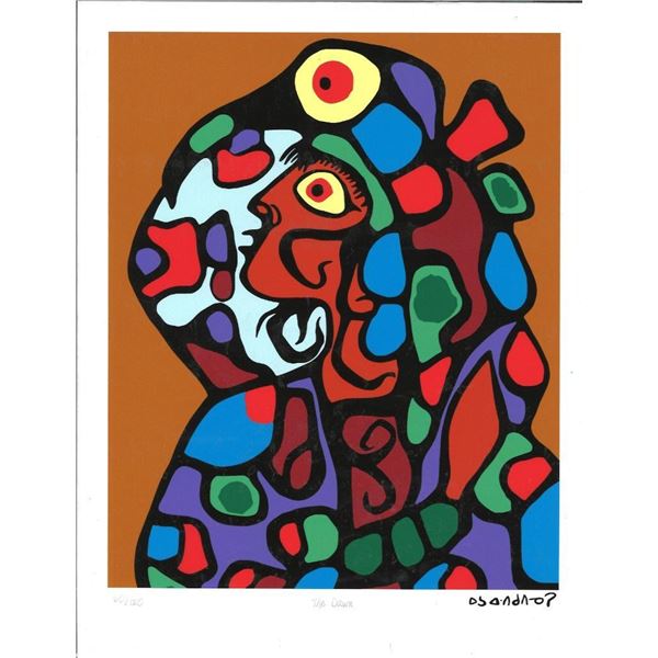 Norval Morrisseau (1932-2007) - A Shaman's Vision Collection - "The Dawn", Limited Edition Giclee - 