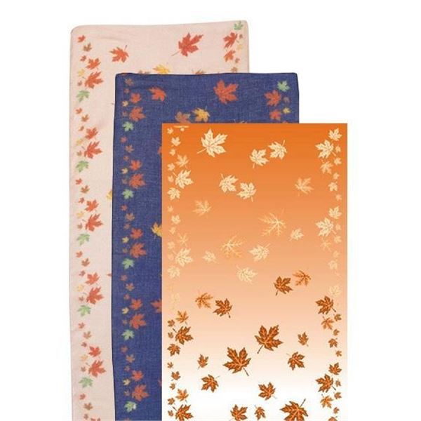 GROUP 3 Popular Maple Leaves Long Scarf - 3 Colours1