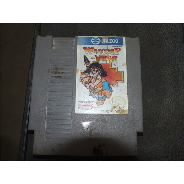 Whomp Em Nintendo Game Cartridge