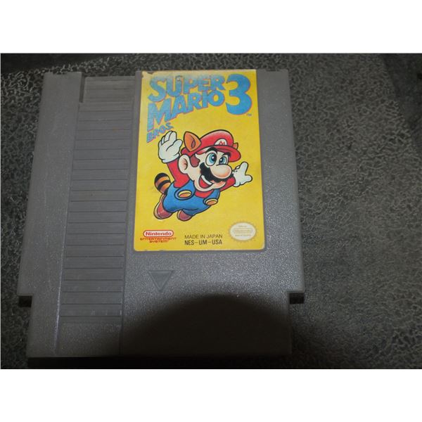 Super Mario 3 Nintendo Game Cartridge