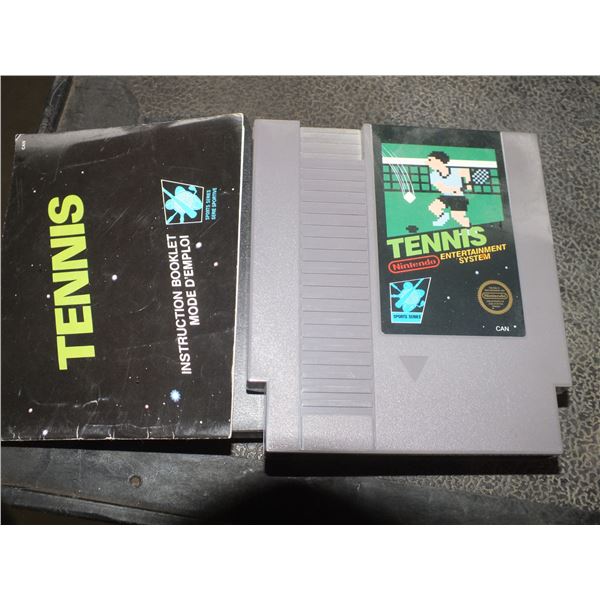 Tennis Nintendo Game Cartridge