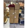 Image 1 : PALLET OF BOXES OF ASSORTED DECORATIVE DRAPES