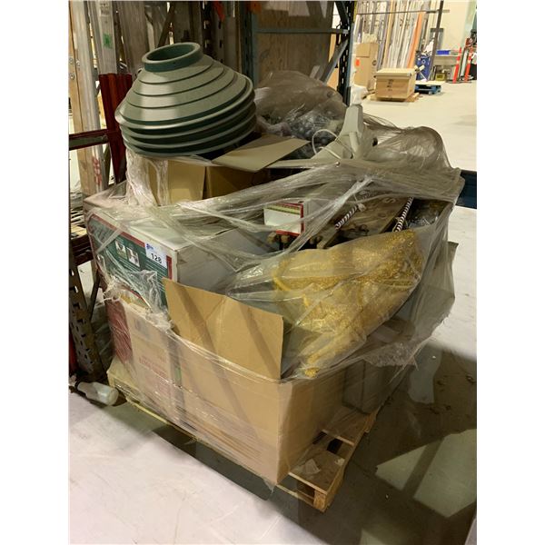 BOXES OF ASSORTED CHRISTMAS DECOR
