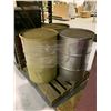 Image 1 : 3 METAL STORAGE BARRELS