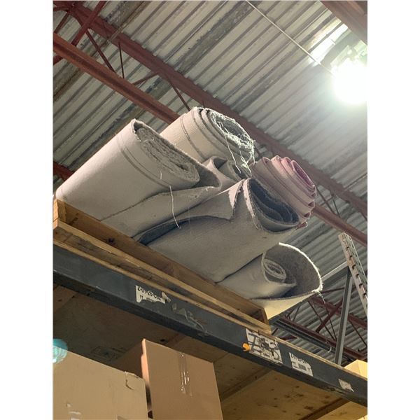PALLET OF 6 ASSORTED CARPETS