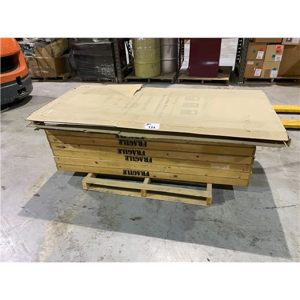 PALLET OF 8 ASSORTED EVENT MIRRORS