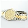 Image 5 : Rolex Mens Quickset 2T 14K Yellow Gold And Stainless Steel Champagne Index Datej
