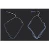 Image 1 : Two Vintage Multi-Strand Sapphire Bead Necklaces