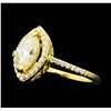 Image 1 : 1.16 ctw Diamond Ring - 14KT Yellow Gold