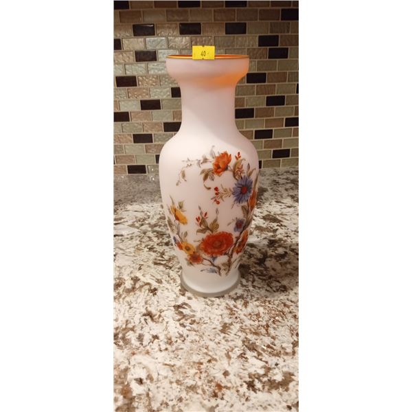 Beautiful Glass Floral Vase