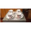 Image 1 : Assortment Of Royal Vale Bone China Tea Cups  And Saucers