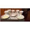 Image 1 : Assortment Of Royal Vale Bone China Tea Cups And Saucers