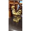 Image 1 : Brass Rooster Statue