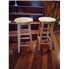 Image 1 : Vintage Wooden Stools