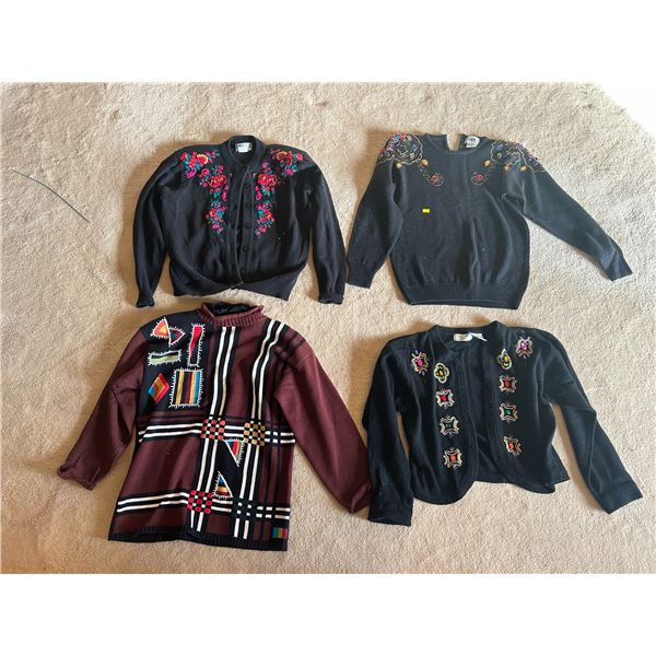 Collection Of Cozy Womens Sweaters Small - Medium