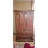 Image 1 : Vintage Wooden Wardrobe 37L x 19W x 65T