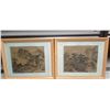 Image 1 : Set Of Landscape Chinese Style Framed Prints 22 x 18