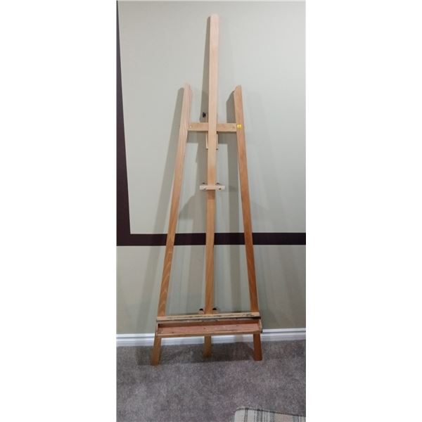 Large Collapsable Wooden Easel