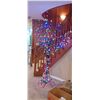 Image 1 : Wire Christmas Tree With Rainbow Lights 8Ft