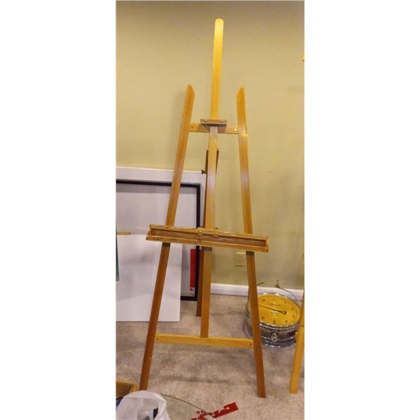 Large Collapsable Wooden Easel