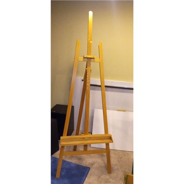 Large Collapsable Wooden Easel