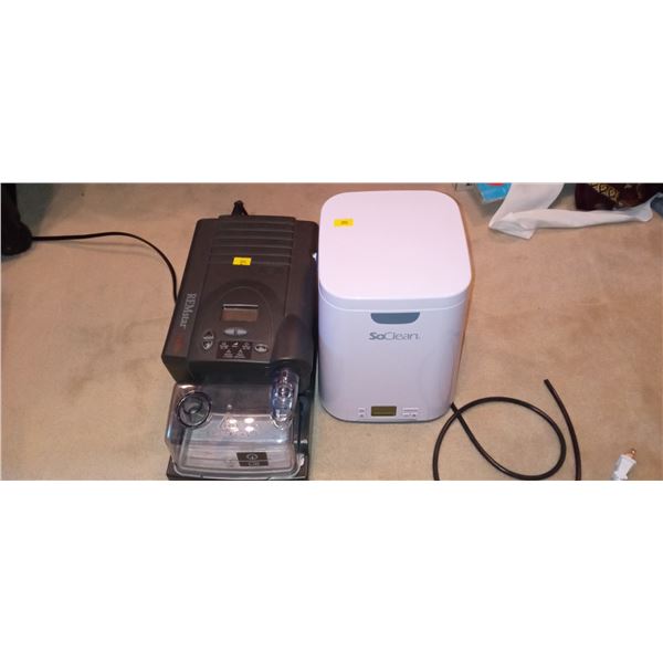 Remstar Heated Humidifyer MO:1005792 And Cpap Disinfecting Equipment MO:SC1200