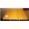 Image 2 : Rolling Wooden Work Table 28L x 24W x 36T