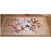 Image 1 : Beautiful Chinese Silk Art Of Swallows (Very Fragile)