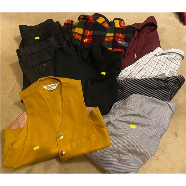 Assorted Mens Clothing Small - Medium