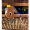 Image 5 : Assorted Outdoors Supplies , Picnic Basket, Cooler, And More