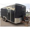 Image 1 : *BAILIFF SEIZURE* 2011 FOREST RIVER BLAZER 16' ENCLOSED TRAILER~BUYERS PREMIUM THIS LOT ONLY 10%
