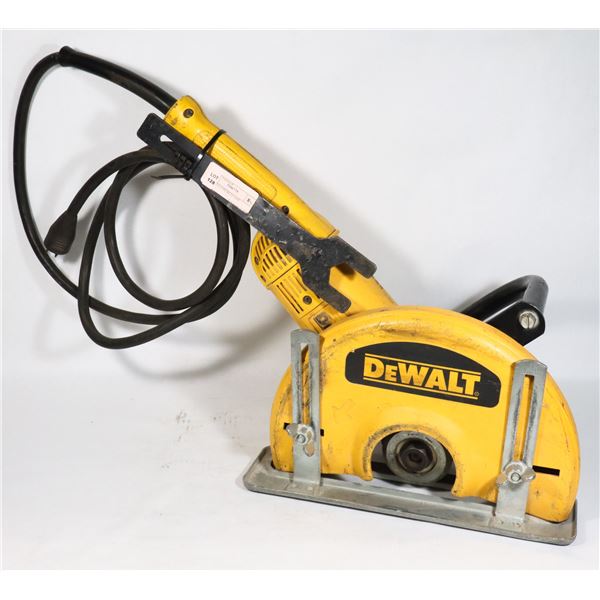 DEWALT CONCRETE SAW