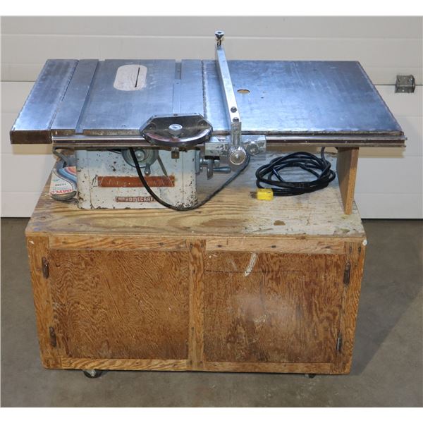 DELTA HOMECRAFT TABLE SAW ON STAND