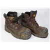 Image 1 : CAT CSA CERTIFIED SAFETY BOOTS -USED