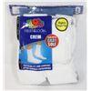 Image 1 : CREW WHITE SOCKS,12-16,PACK OF 6,FRUIT OF THE